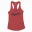 Maghizchi (Black) Women's Racerback Tank in Solid Red Color